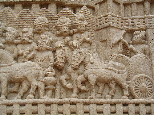 Image result for Sanchi stupa relief