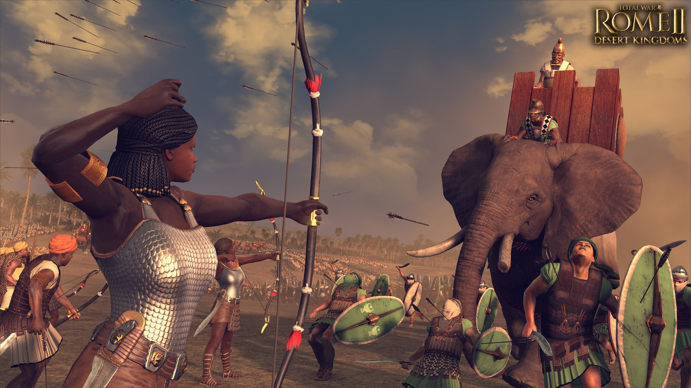 Total War: Rome II se ampliará en marzo con el pack Culturas Reinos del Desierto y sus cuatro facciones nuevas