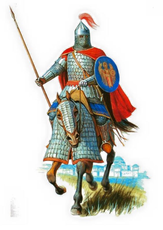 Byzantine cataphract, 9th-10th cent. A.D. Eastern Roman Empire.