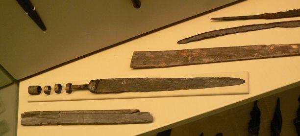 Swords from Hjortspring Mose