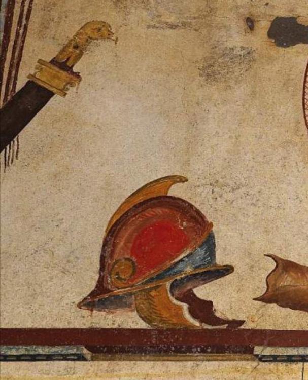 Resultado de imagen para carthaginian helmet fresco