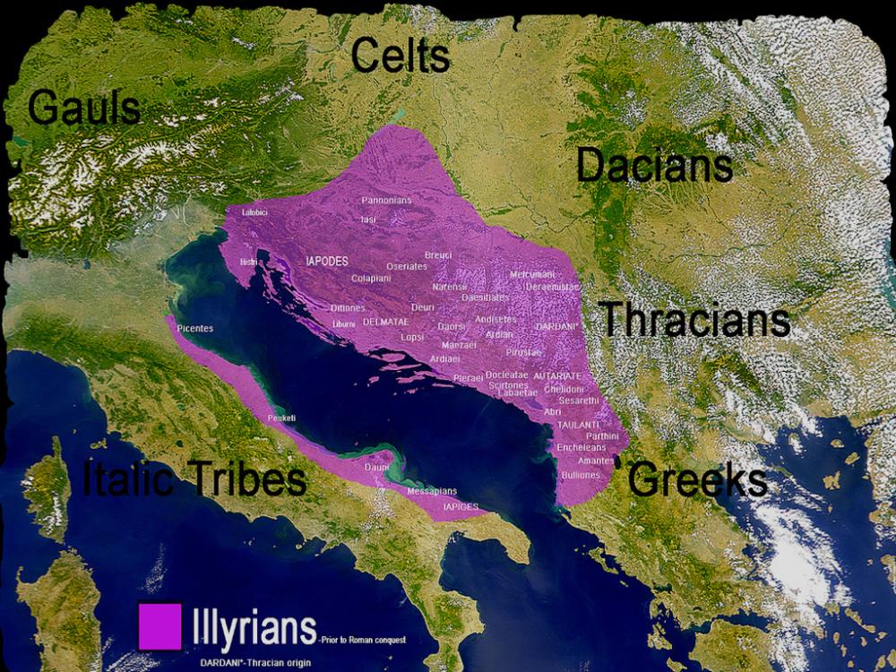Illyrian Map