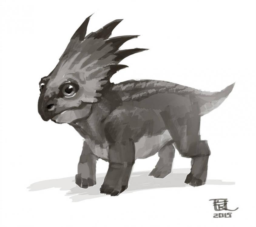 Resultado de imagen para styracosaurus baby