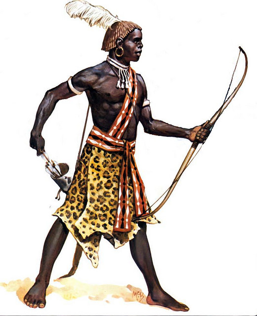 nubian-archer-of-the-kingdom-of-kush-in-