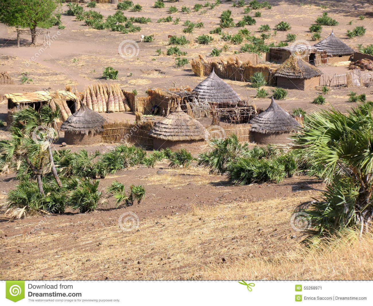 traditional-village-nuba-mountains-afric
