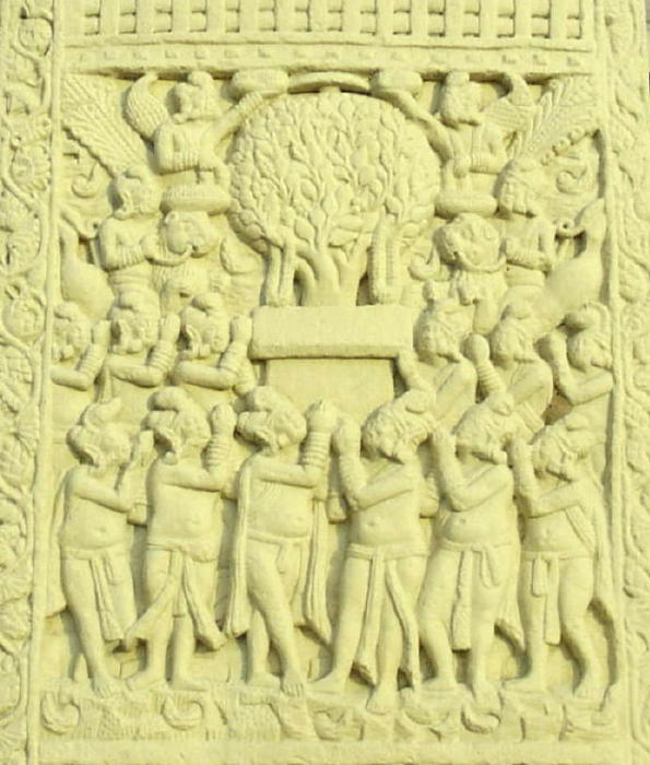 Image result for Sanchi stupa relief