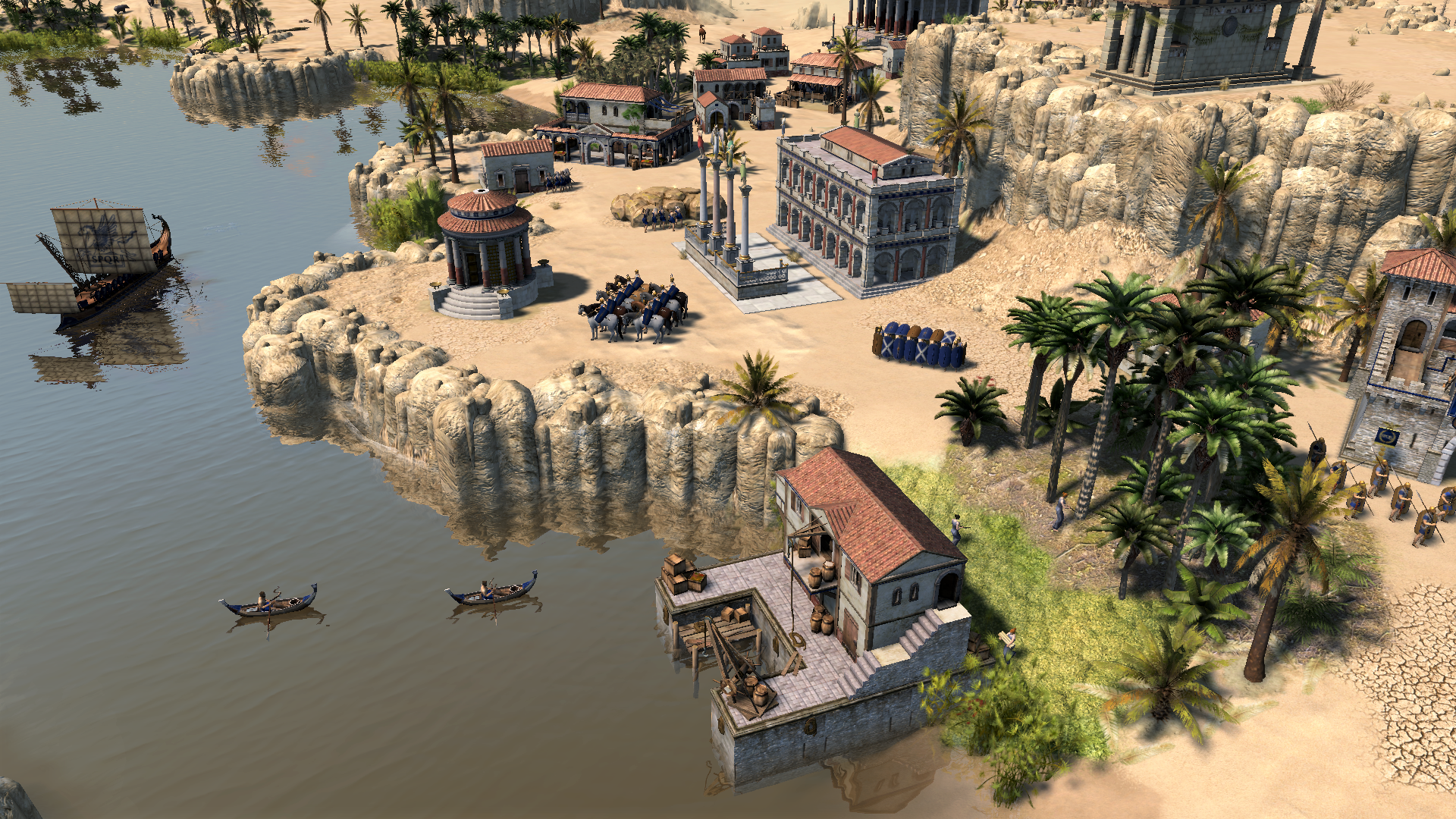 Vue graphique d’une cité