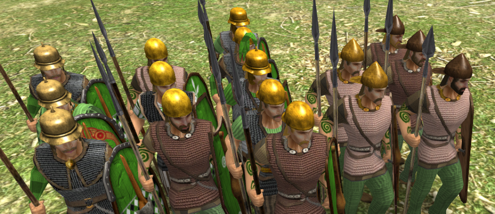 ROME II Total War : 800 Wardogs VS 800 Celtic Warriors 