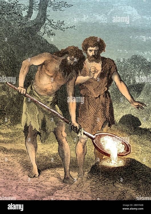 prehistoric-man-bronze-age-smelting-2BDYN6B.jpg